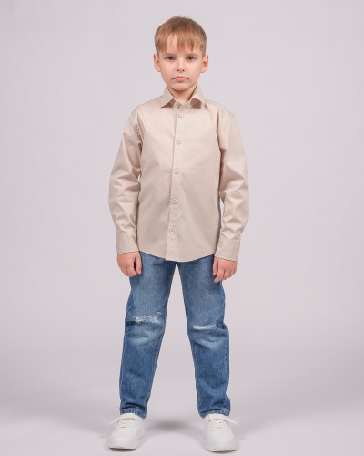 TMK 7410 Рубашка (цвет: Бежевый 110 см)