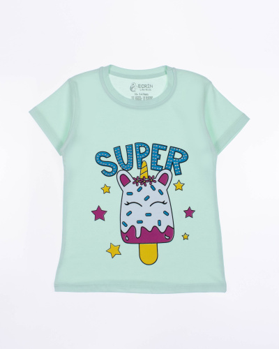 ECRIN 2139 Футболка (цвет: Ментоловый)