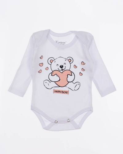FINDIK 11793 Боди (цвет: Белый) FINDIK 11793 Боди (цвет: Белый)