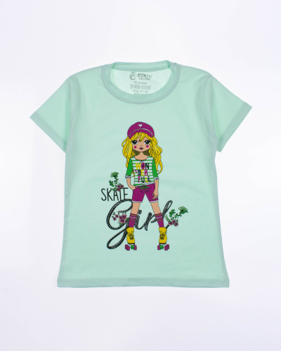 ECRIN 2130 Футболка (цвет: Ментоловый)